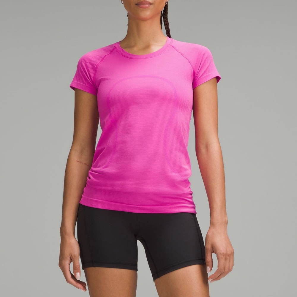 Lululemon pink swiftly tech size 8